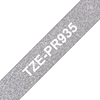 Picture of Brother TZe-PR935 label-making tape White on silver