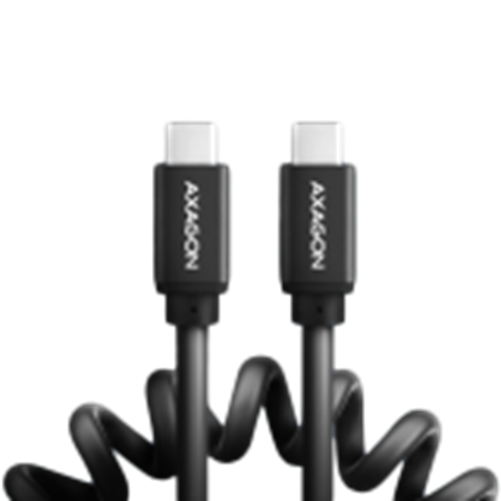 Изображение CABLE USB-C TO USB-C 1.1M 60W/TWISTER BLK BUCM-CM20TB AXAGON