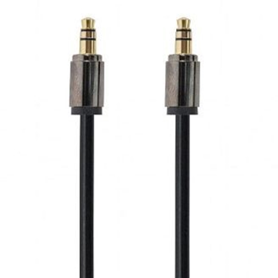 Picture of Cablexpert 3.5 mm Stereo Audio Cable, 0.75 m, Black