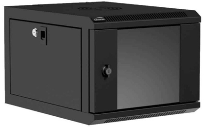 Picture of Caymon CAYMON NPR404/B Nacienna szafa rack 9,5/10,5 4U, gboko 420 mm, czarna