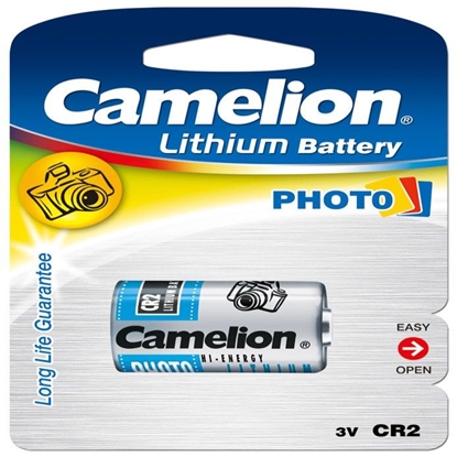 Picture of Camelion CR2-BP1R CR2, 850 mAh, Lithium, 1 pc(s)
