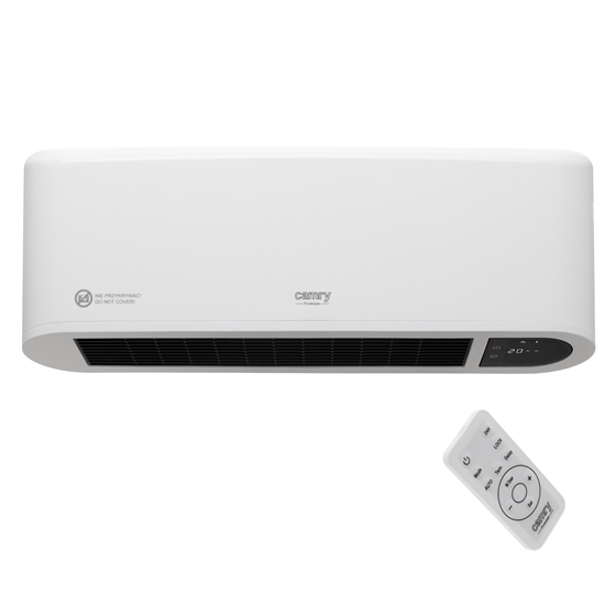 Изображение Camry Air Curtain Heater with LED Display | CR 7753 | Air curtain | 2000 W | White | IP22