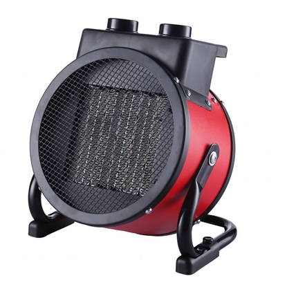 Изображение Camry Fan Heater CR 7743 Ceramic, 2400 W, Number of power levels 2, Red