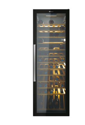 Picture of Chodziarka do wina Candy Candy | Wine Cooler | CWC 200 EELW/NF | Energy efficiency class G | Free standing | Bottles capacity 81 | Black