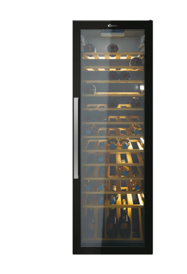 Picture of Chodziarka do wina Candy Candy | Wine Cooler | CWC 200 EELW/NF | Energy efficiency class G | Free standing | Bottles capacity 81 | Black