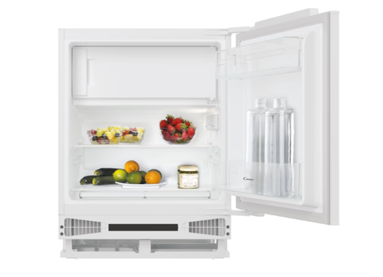 Picture of Lodówka Candy Candy Refrigerator | CM4SE68W | Energy efficiency class E | Built-in | Larder | Height 82.6 cm | Fridge net capacity 95 L | Freezer net capacity 16 L | 40 dB | White