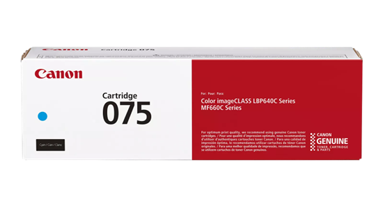 Picture of Canon Toner Cartridge 075 C cyan