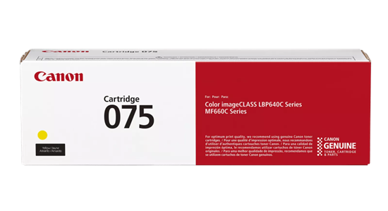 Picture of Canon Toner Cartridge 075 Y yellow
