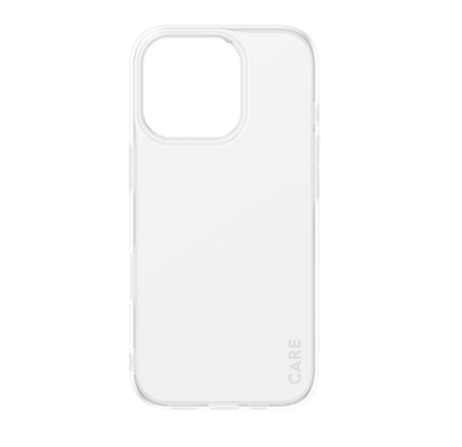 Attēls no CARE Fashionable Case | Back cover | Apple | iPhone 16 PRO | Recycled plastic | Transparent | X-Ray Soft Basic