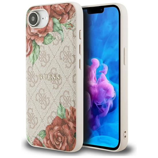 Picture of Case Guess 4G Flowers Print MagSafe for iPhone 16e