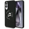 Picture of Karl Lagerfeld Silicone Double Heads and Circle MagSafe Case for Samsung Galaxy S25 Edge