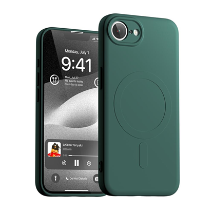 Attēls no Case Mercury Semi-Silicone MagSafe iPhone 16E gree