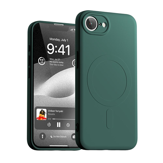 Picture of Case Mercury Semi-Silicone MagSafe iPhone 16E gree