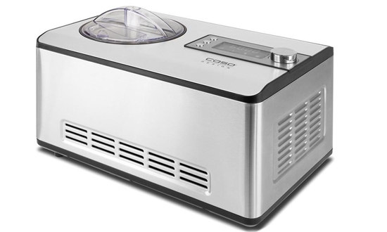 Picture of Caso | Ice Cream and Yogurt Maker | IceCreamer | Power 180 W | Capacity 2 L | Stainless steel