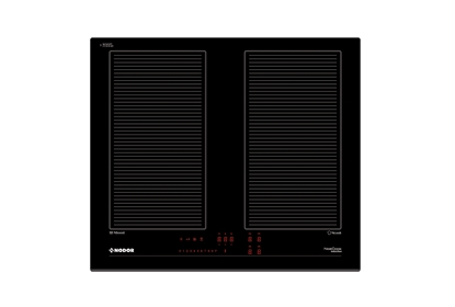 Picture of CATA Hob | NorCook IH N6404 BK | Induction | Number of burners/cooking zones 4 | Touch | Timer | Black