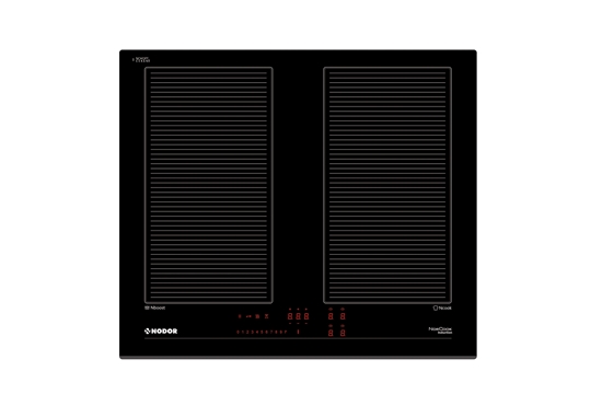 Picture of CATA Hob | NorCook IH N6404 BK | Induction | Number of burners/cooking zones 4 | Touch | Timer | Black