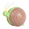 Picture of Cheerble Interactive Cat Toy Cheerble Wicked Snail (brown)