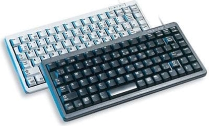 Picture of Cherry Compact keyboard G84-4100, light grey, CH tastatūra USB + PS/2 Pelēks