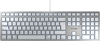 Изображение Cherry KC 6000 SLIM FOR MAC tastatūra Birojs USB QWERTZ Vācu Sudrabs