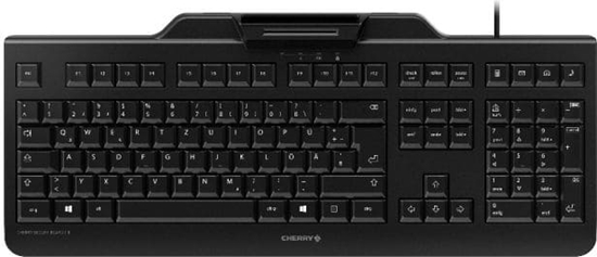 Picture of Cherry SECURE BOARD 1.0 tastatūra Birojs USB QWERTZ Vācu Melns