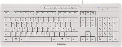 Picture of Cherry STREAM 3.0 tastatūra Birojs USB Swiss Melns