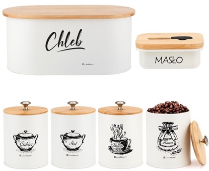 Attēls no CHLEBAK Z ZESTAWEM POJEMNIKÓW I MASELNICZKA E-6080