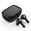 Picture of Choetech Choetech TWS wireless headphones with solar panel black (BH-T09)