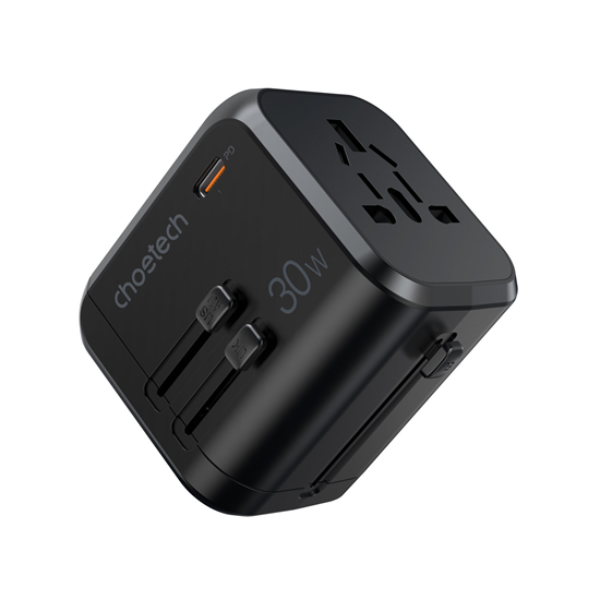 Picture of Choetech Fast Universal GaN USB Travel Charger Typ