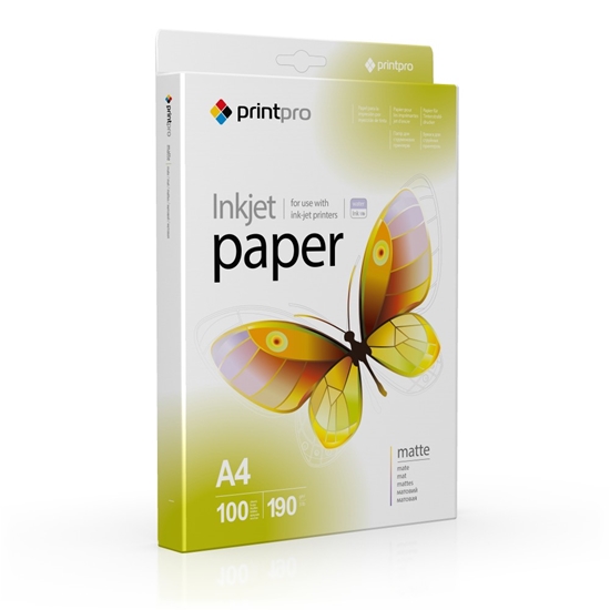 Picture of ColorWay PrintPro Matte Photo Paper, 190g/m, A4, 100pcs.