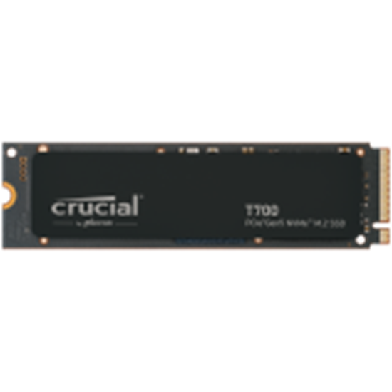 Picture of SSD|CRUCIAL|T700|4TB|M.2|PCIe Gen5|NVMe|TLC|Write speed 11800 MBytes/sec|Read speed 12400 MBytes/sec|TBW 2400 TB|CT4000T700SSD3