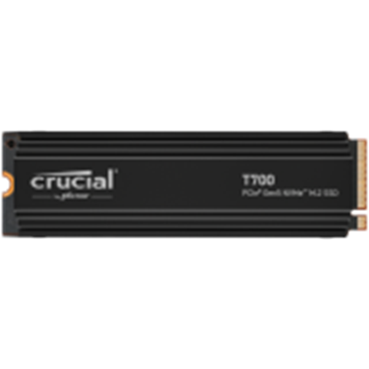Picture of SSD|CRUCIAL|T700|4TB|M.2|PCIe Gen5|NVMe|TLC|Write speed 11800 MBytes/sec|Read speed 12400 MBytes/sec|TBW 2400 TB|CT4000T700SSD5