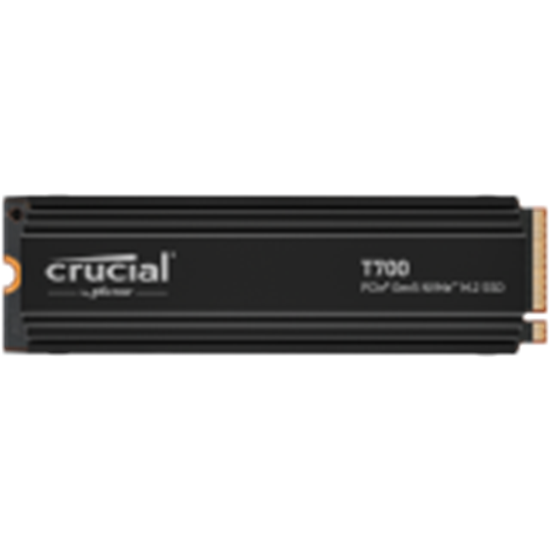 Picture of SSD|CRUCIAL|T700|4TB|M.2|PCIe Gen5|NVMe|TLC|Write speed 11800 MBytes/sec|Read speed 12400 MBytes/sec|TBW 2400 TB|CT4000T700SSD5