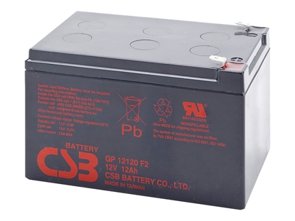 Picture of CSB Battery Battery 12V 12Ah F2 Pb | GP12120