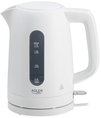 Изображение Adler Kettle | AD 1379w | Electric | 2200 W | 1.7 L | Polypropylene | 360° rotational base | White