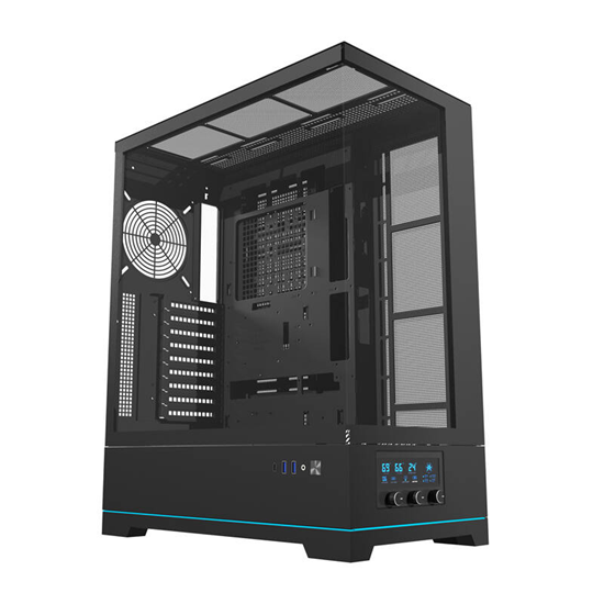 Picture of Darkflash Darkflash DY451 computer case without fans (black)