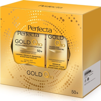 Attēls no Dax PERFECTA Zestaw prezentowy gold q10(krem 50+ na dzie i noc + krem pod oczy )