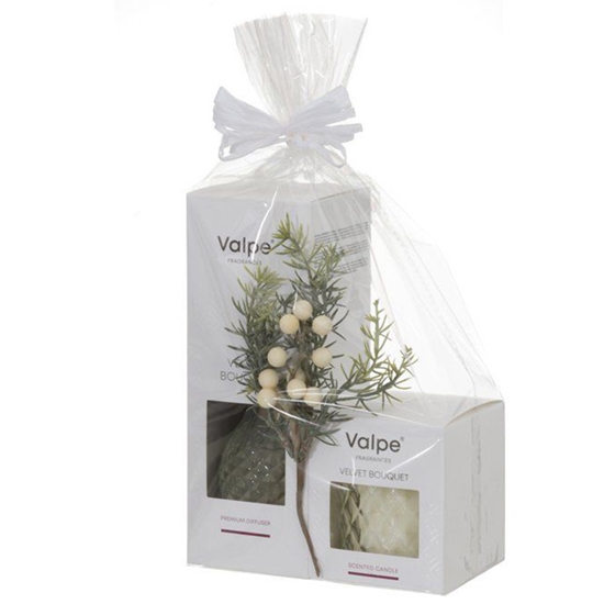 Изображение Dāvanu komplekts Valpe Crystal velvet bouquet, arom. kociņi