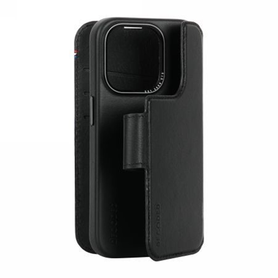 Picture of Decoded Decoded Detachable Wallet Case Leather with MagSafe for iPhone 15 Plus - Black