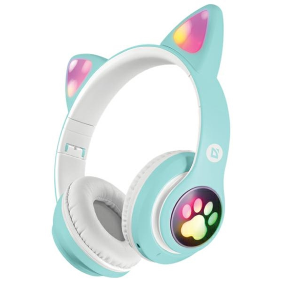 Picture of Defender Bluetooth Headphones FreemotionB585 Led celadon/celadon (63588)