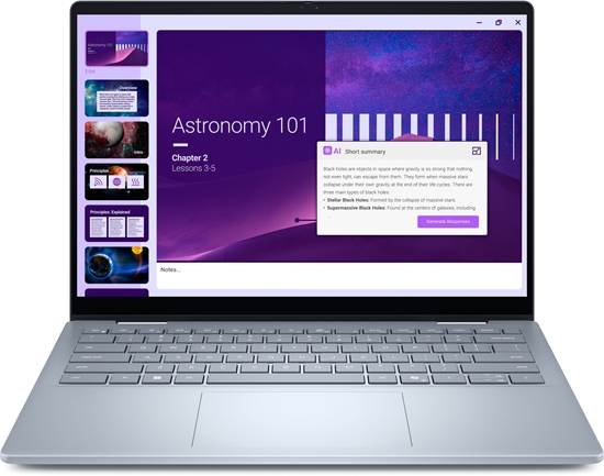 Picture of Dell Plus 2in1 14 FHD+ Ultra 7 256V/16GB/1TB/Intel Arc/Win11 Pro/ENG backlit kbd/Ice Blue/FP/Touch/3Y Basic OnSite |