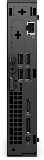 Изображение DELL Pro QCM1255 AMD Ryzen 7 PRO 8700GE 16 GB DDR5-SDRAM 512 GB SSD Windows 11 Pro Micro PC Mini PC Czarny