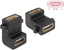 Изображение Delock Adapter HDMI A female > female with screw hole 90° angled
