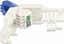 Picture of Delock RJ45 plug Cat.6A UTP toolfree 2 pieces