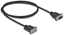 Изображение Delock RS-232 Cable Serial D-Sub9 male to female with narrow plug housing 1 m