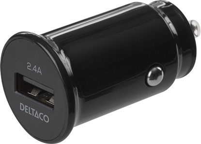 Изображение Deltaco USB-CAR123, Auto, Cigar lighter, Black
