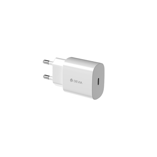 Picture of Devia wall charger Smart PD 25W 1x USB-C white