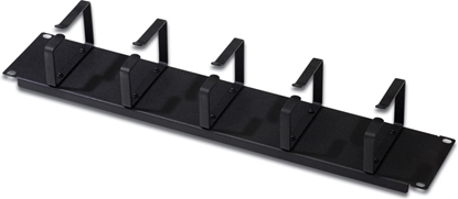 Attēls no Digitus Cable Management Panel with Cable Rings for 483 mm (19\") Cabinets, 2U