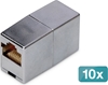 Изображение Digitus CAT 5e, Class D, RJ45 Modular Coupler - 10 pieces