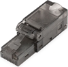 Picture of Digitus CAT 6A connector for field assembly, unshielded, AWG 27/7 to 22/1, solid and stranded wire