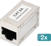 Picture of Digitus CAT 6A modular couplers, shielded - 2 pieces